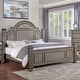 preview thumbnail 6 of 13, Vame 3-Piece Traditional Grey Wood Poster Bedroom Set With Two Nightstands by Furniture of America