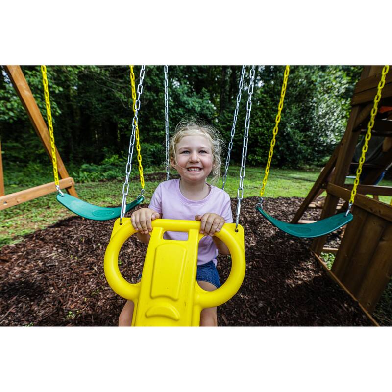 Swing-N-Slide Super Knightsbridge Wood Outdoor Swing Set