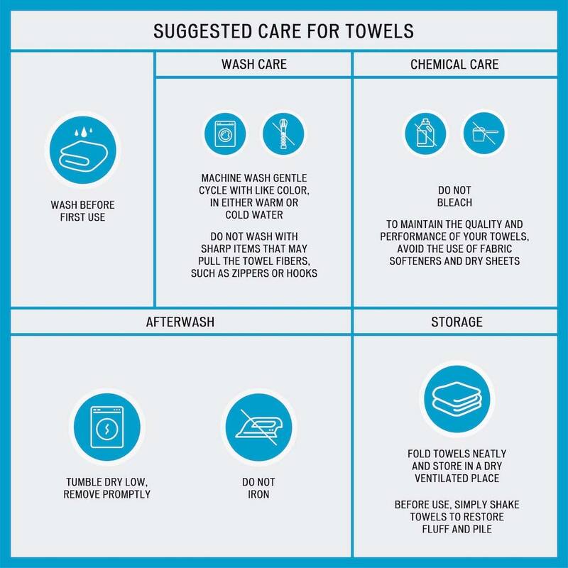 Turkish Cotton 6 Piece Towel Set