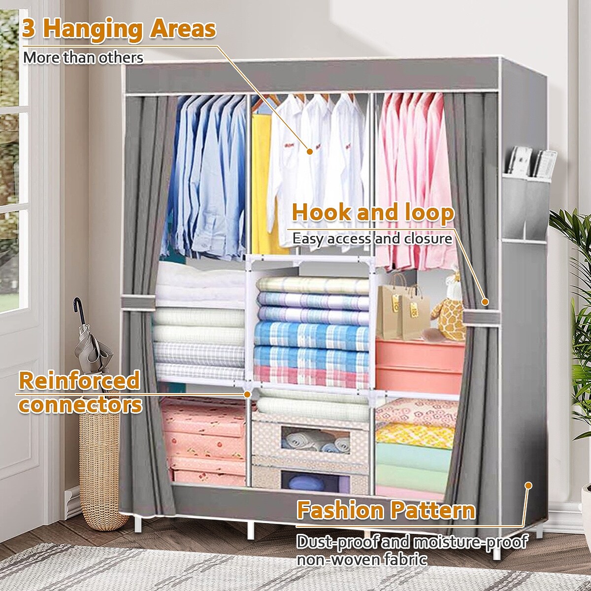 Waterproof portable closet online
