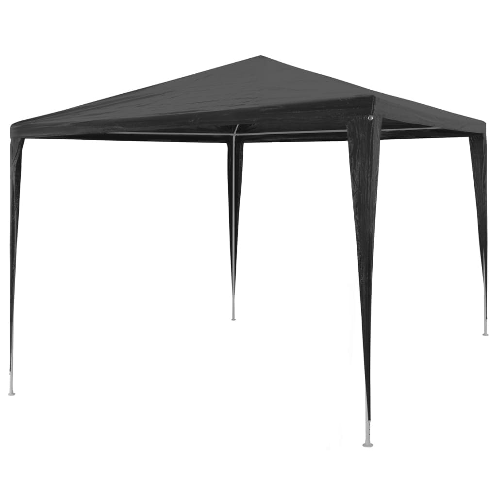 Global Pronex Party Tent PE Anthracite 910 inchx910 inch