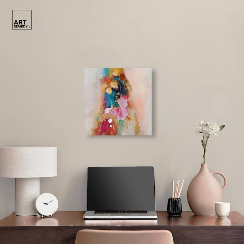 Explosive Rhythm II Canvas by Art Remedy, Gallery Wrapped