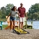 preview thumbnail 7 of 5, Iowa Hawkeyes NCAA Compact 2x3 Tailgate Cornhole Board Set