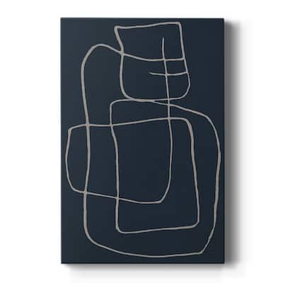 Shapes and Night Sky II Premium Gallery Wrapped Canvas - Ready to Hang