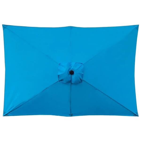 Shop Davee Furniture 10 X 6 5 Rectangular Market Umbrella Overstock 31825468