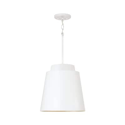 Pratt 1-Light Pendant - 13"W x 13.25"H