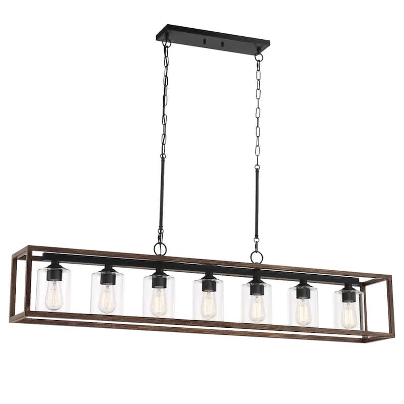 Roundhil 7-light Modern Farmhouse Kitchen Island Pendant Lighting