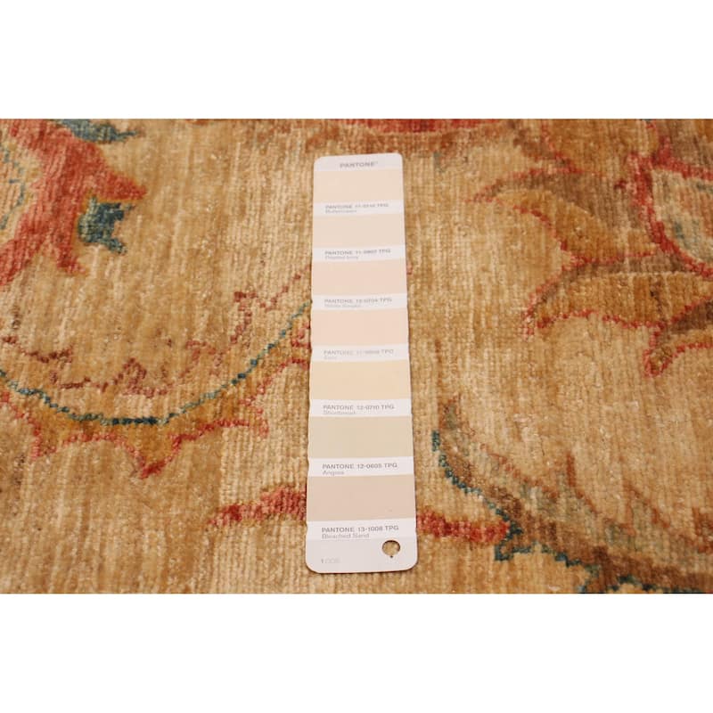 ECARPETGALLERY Hand-knotted Chobi Finest Ivory Wool Rug - 5'7 x 7'11