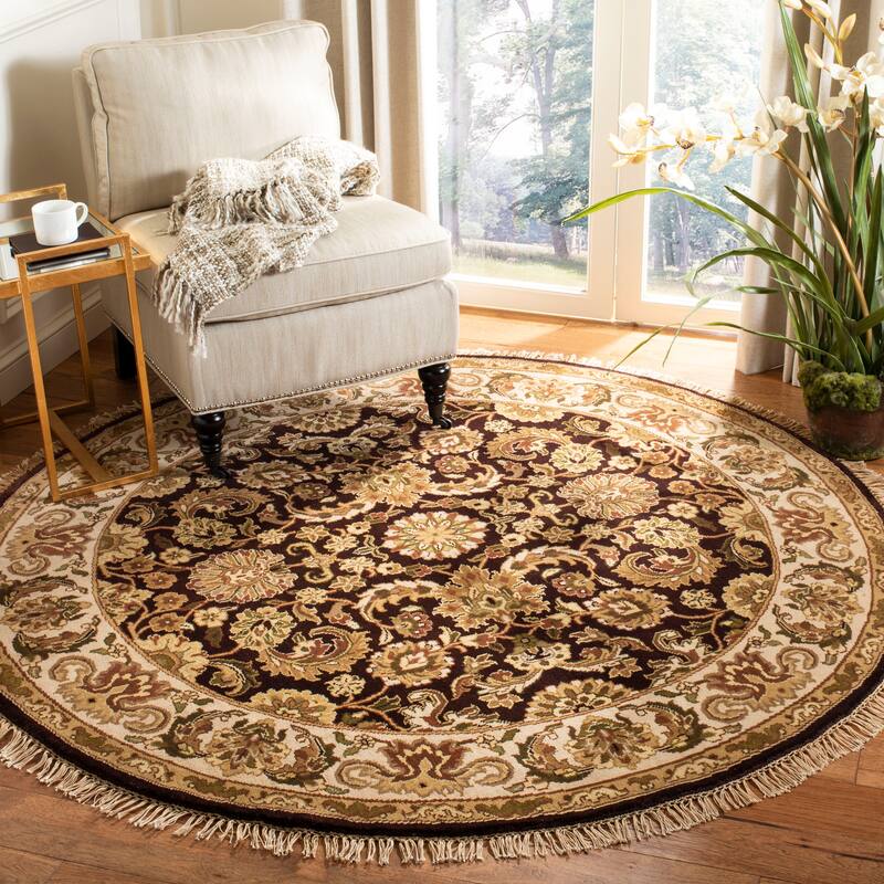SAFAVIEH Hand-knotted Dynasty Sabrina Traditional Oriental Wool Rug with Fringe