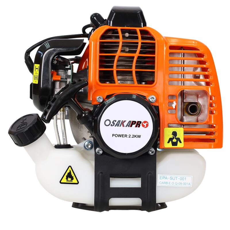 10 in 1 Multi-Functional Trimming Tool, 52CC 2-Cycle Garden Tool System with Gas Pole Saw, Hedge Trimmer, Grass Trimmer