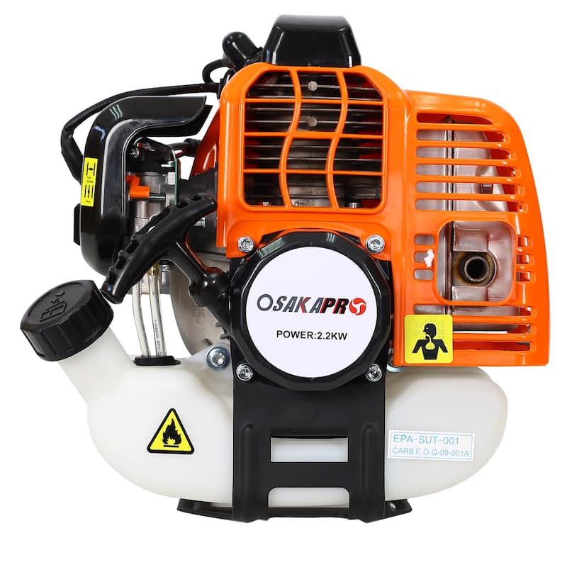 4 in 1 Multi-Functional Trimming Tool, 52CC 2-Cycle Garden Tool System with Gas Pole Saw, Hedge Trimmer, Grass Trimmer