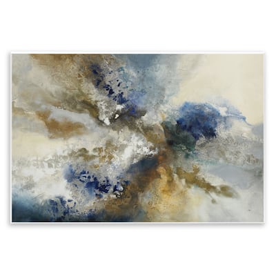 Stupell Expressive Neutral Distortion Wall Plaque Art Design By K. Nari
