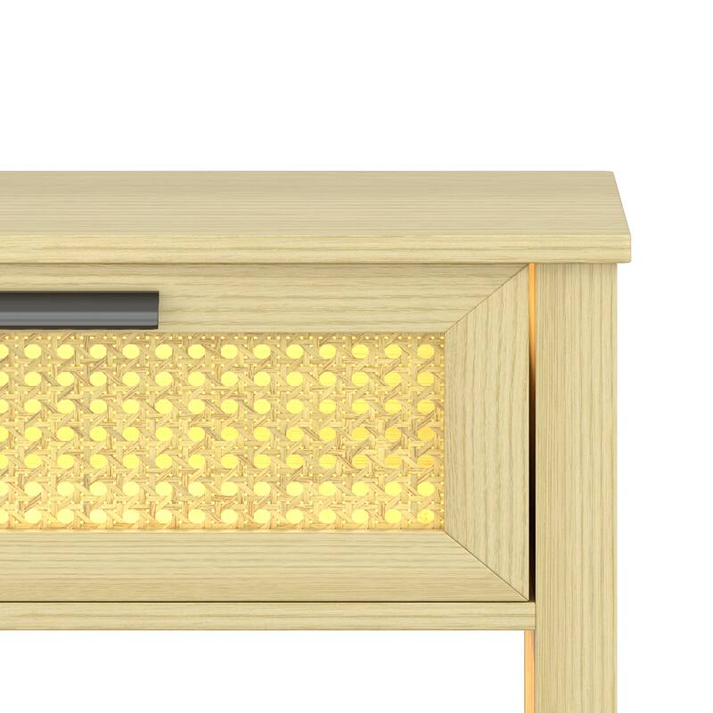 39.37"console Table With Light