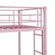 preview thumbnail 8 of 9, Twin Over Twin Metal Bunk Bed with Sturdy Frame and Easy Assembly, Space,Saving Design