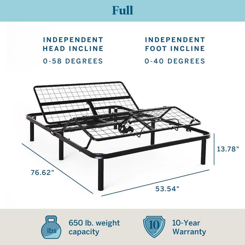 Lucid Standard Adjustable Bed Base