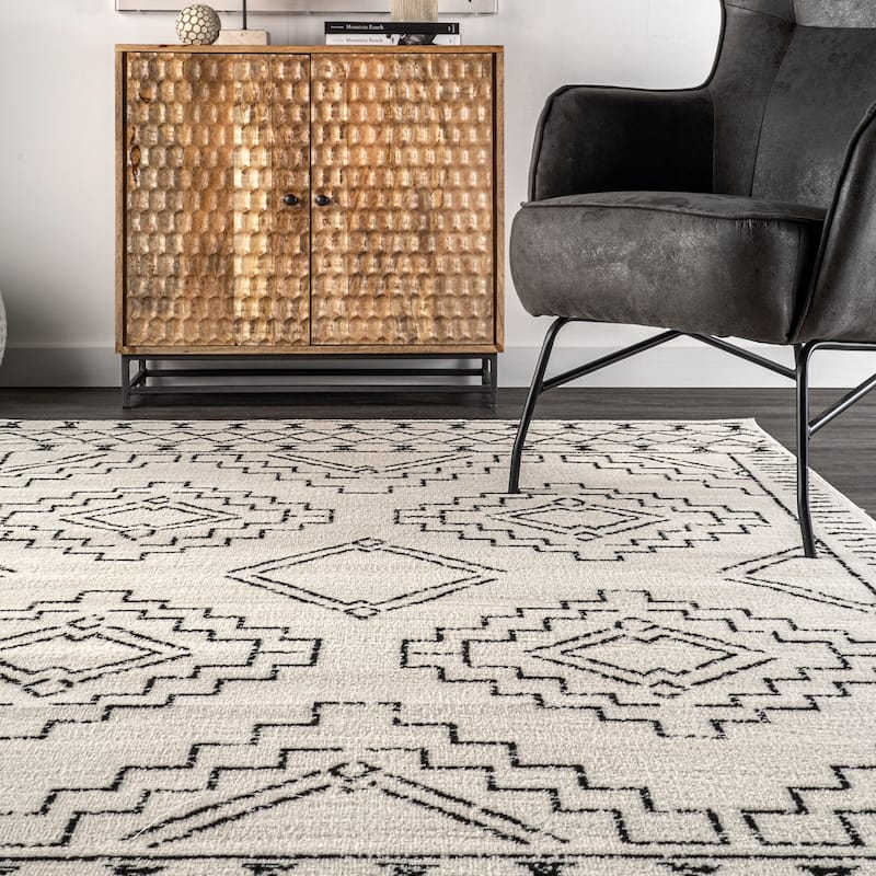Nuloom Boho Creek Tribal Moroccan Area Rug