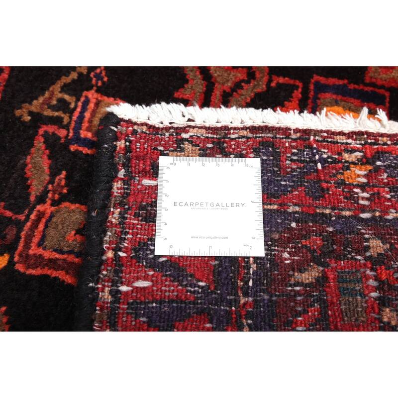 ECARPETGALLERY Hand-knotted Andelz Red Wool Rug - 4'11 x 9'10