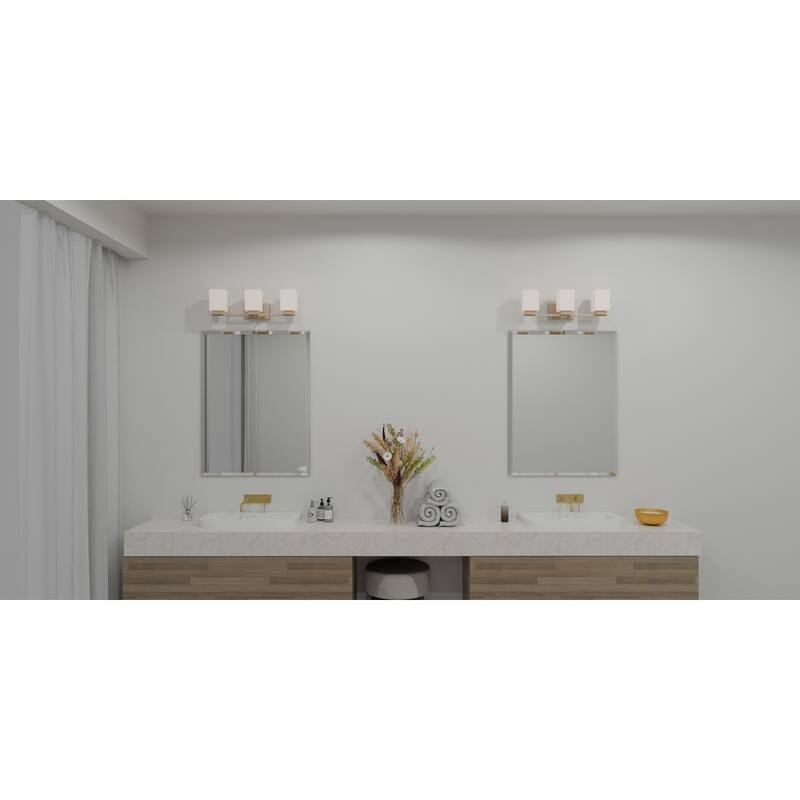 Joyner 3-Light Bronze Gold Bath Light