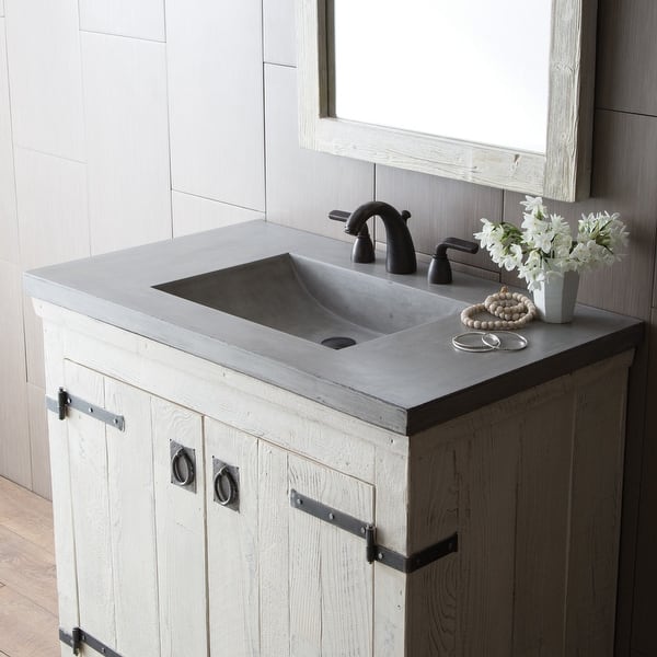 slide 2 of 58, Palomar 36-inch NativeStone Bathroom Sink