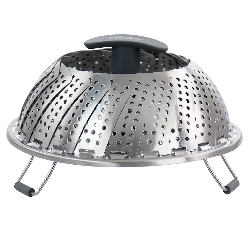 Expandable Stainless Steel Steamer Basket - One Piece