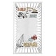 preview thumbnail 2 of 0, Construction Truck Collection Boy Photo Op Fitted Crib Sheet - Grey Yellow Orange Red and Blue Transportation Chevron Arrow