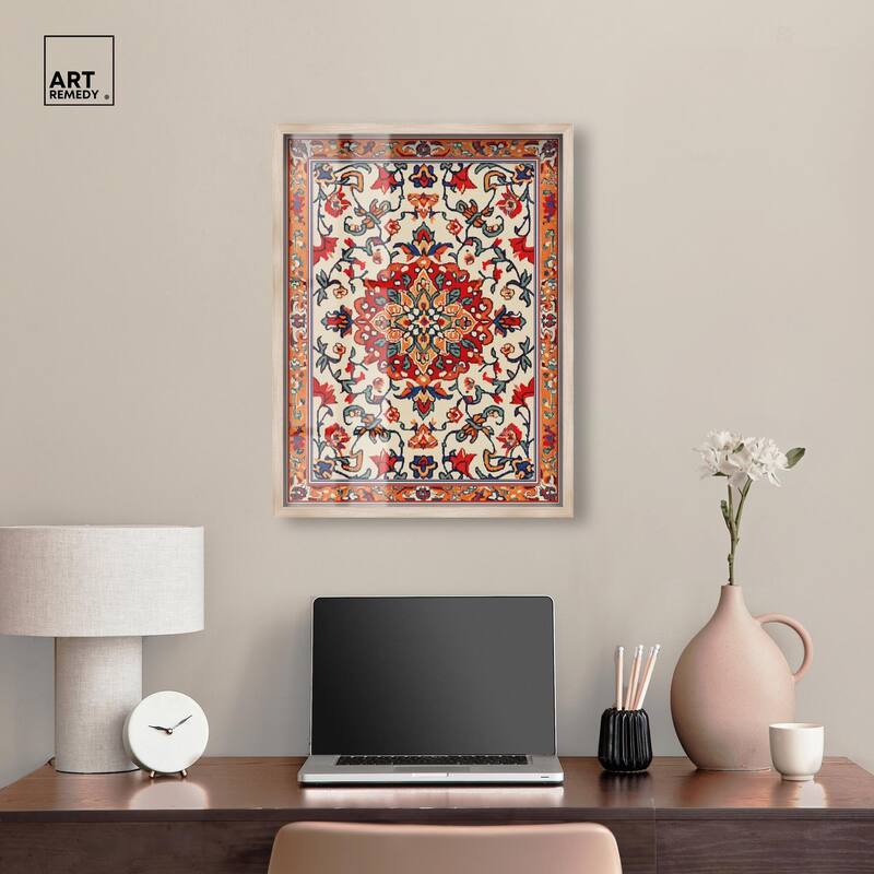 Morrocan Garden II Shadowbox by Art Remedy