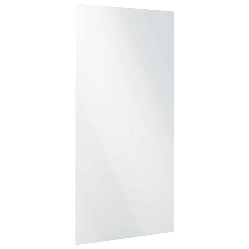 vidaXL Wall Mirror Square 15.75 x 15.75 in Tempered Glass