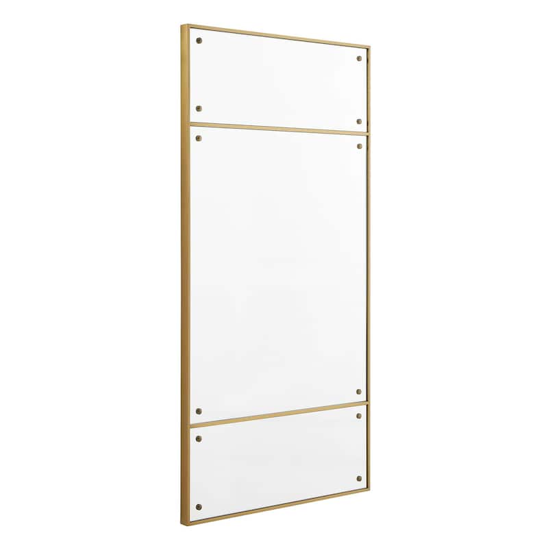 Uttermost Wrenton Brass Rectangular Mirror