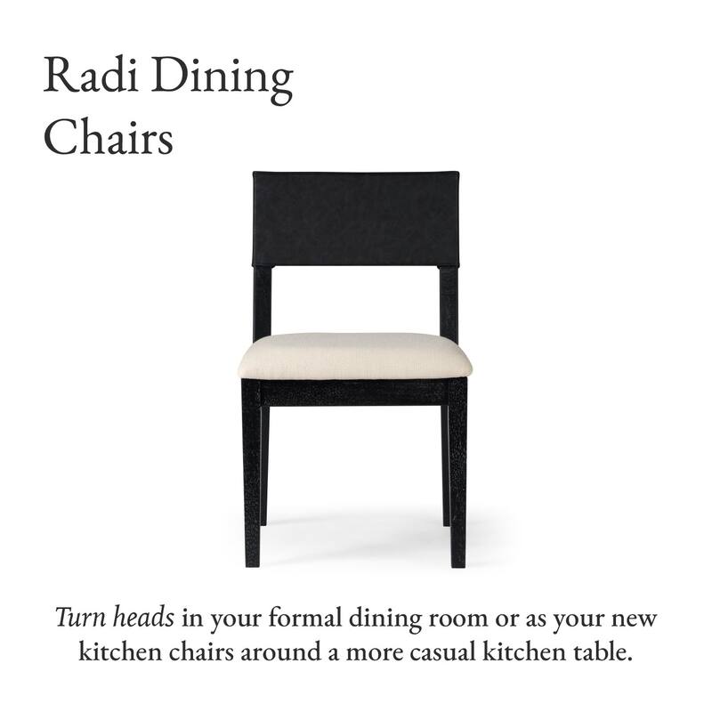 Maven Lane Radi Dining Chair, Set of 2