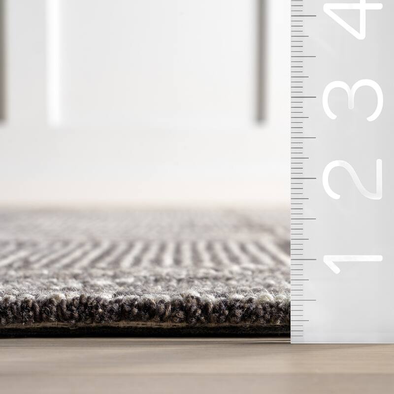 Milo Tiled Wool Area Rug