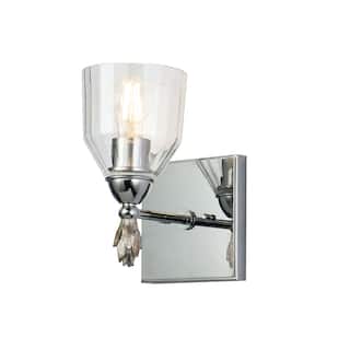 Felice 1 Light Wall Sconce in Chrome