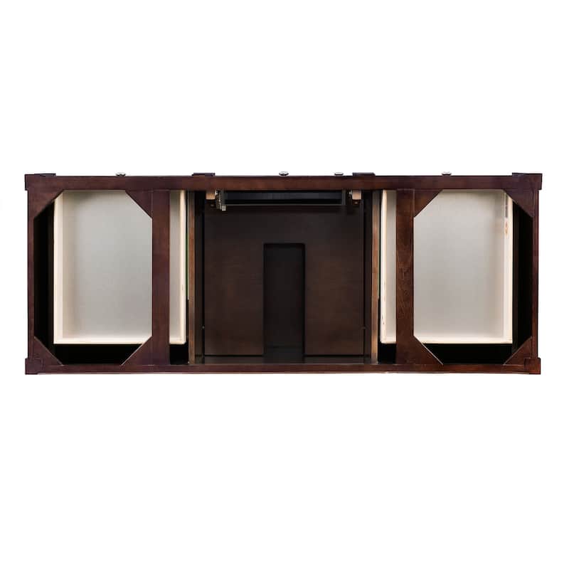 James Martin Vanities Brittany 60" Single Vanity, Burnished Mahogany