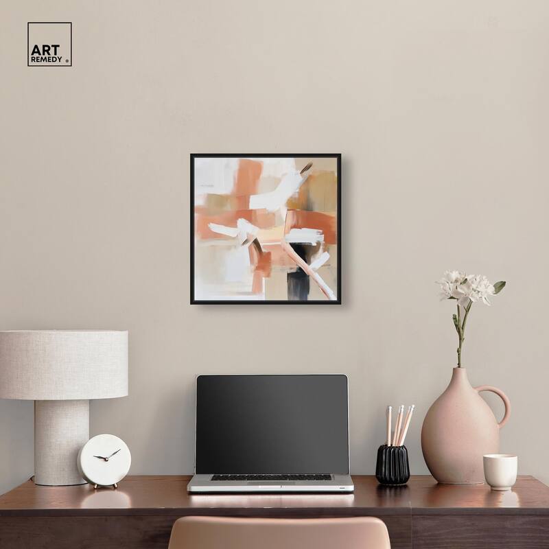 Rose and Rust II Canvas by Art Remedy