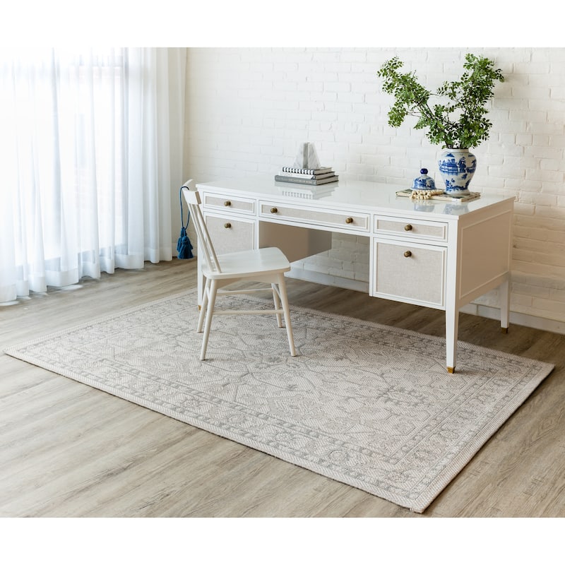 Erin Gates by Momeni Downeast Boothbay Oriental Indoor/ Outdoor Rug