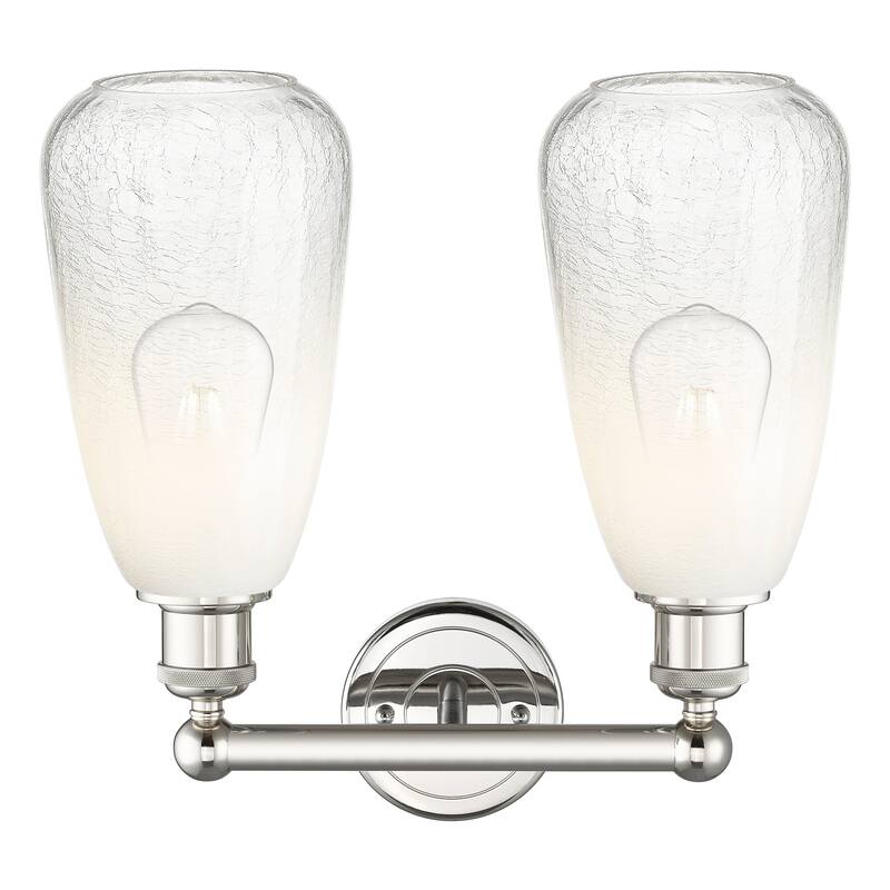 Innovations Lighting Endless Possibilities Edison - Brookhaven Almond - 2 Light 15" Bath Vanity Light