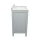 preview thumbnail 30 of 28, Nevado 25 in. W x 19 in. D x 36 in. H Bath Vanity in with White Cultured Marble Top Single Hole
