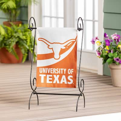 University of Texas Burlap Flag Garden Size