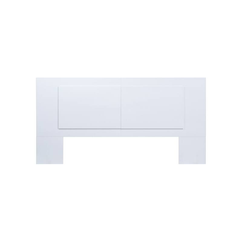 Copper Grove Rivne Flat Panel Headboard for 3 Sizes (King/Queen/Full) - Off-White
