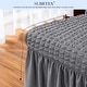preview thumbnail 41 of 39, Subrtex Set-of-4 Stretch Dining Chair Cover Ruffle Skirt Slipcovers