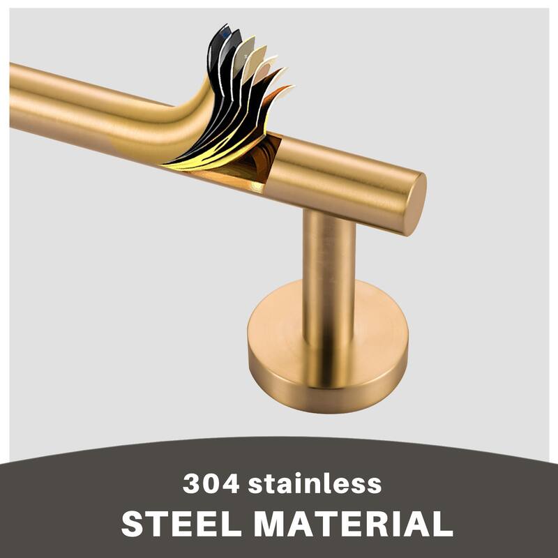 WOWOW Mutiple length Wall Mounted Stainless Steel Towel Bar