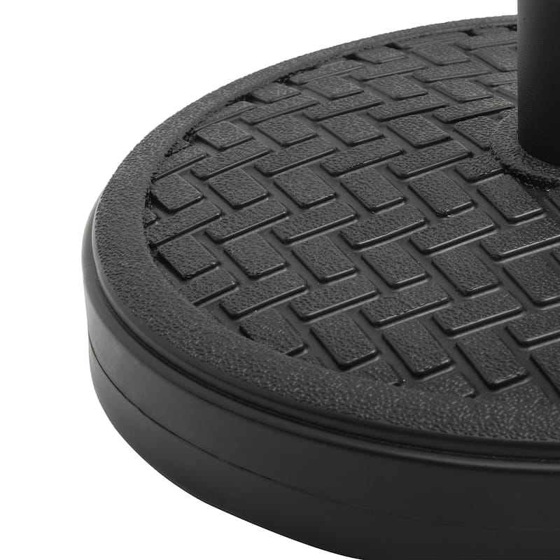 Pellebant 10 X 6.5 FT Patio Market Umbrella with Base