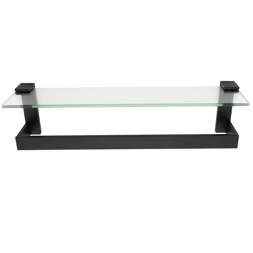 Alno A6427-24 Linear 24" Wide Solid Metal Modern Bathroom Towel Rod