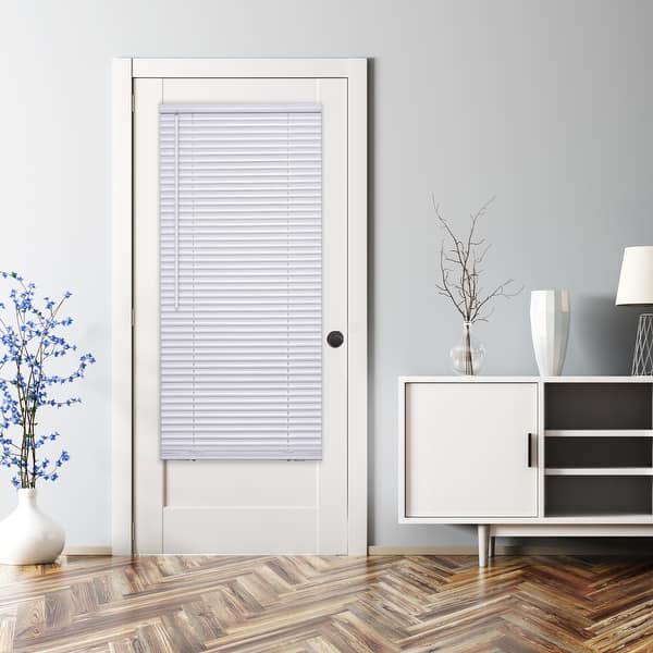 slide 2 of 7, 1" Magnetic Mini Door Blinds 25 x 72