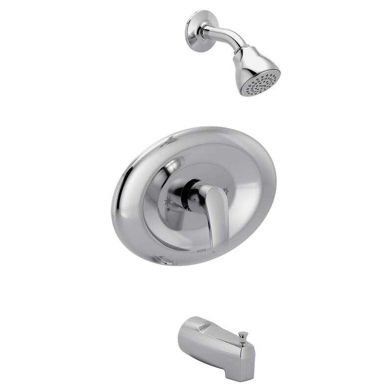 Moen TL23569EP Chateau Tub and Shower Trim Package with 1.75 GPM - Polished Chrome - Polished Chrome