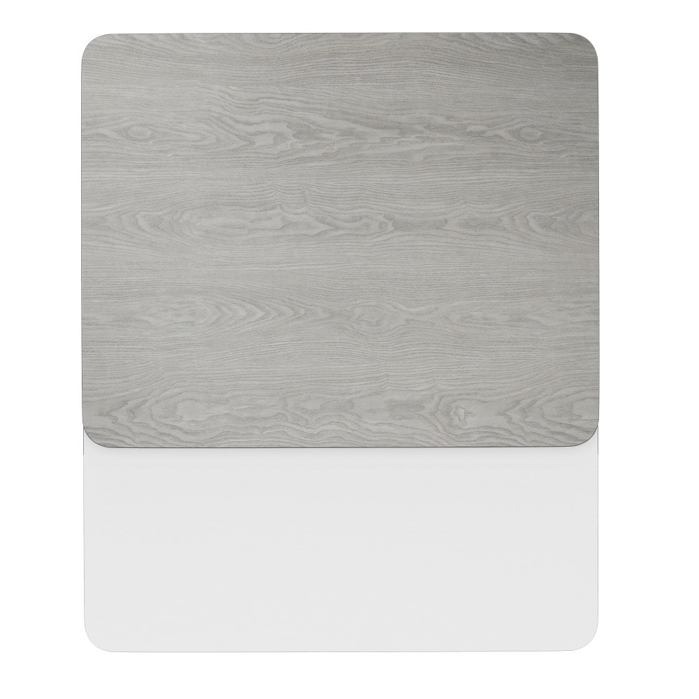 24'' x 30'' Rectangular Table Top with Reversible Laminate Top - 30"D x 24"W x 1.125"H