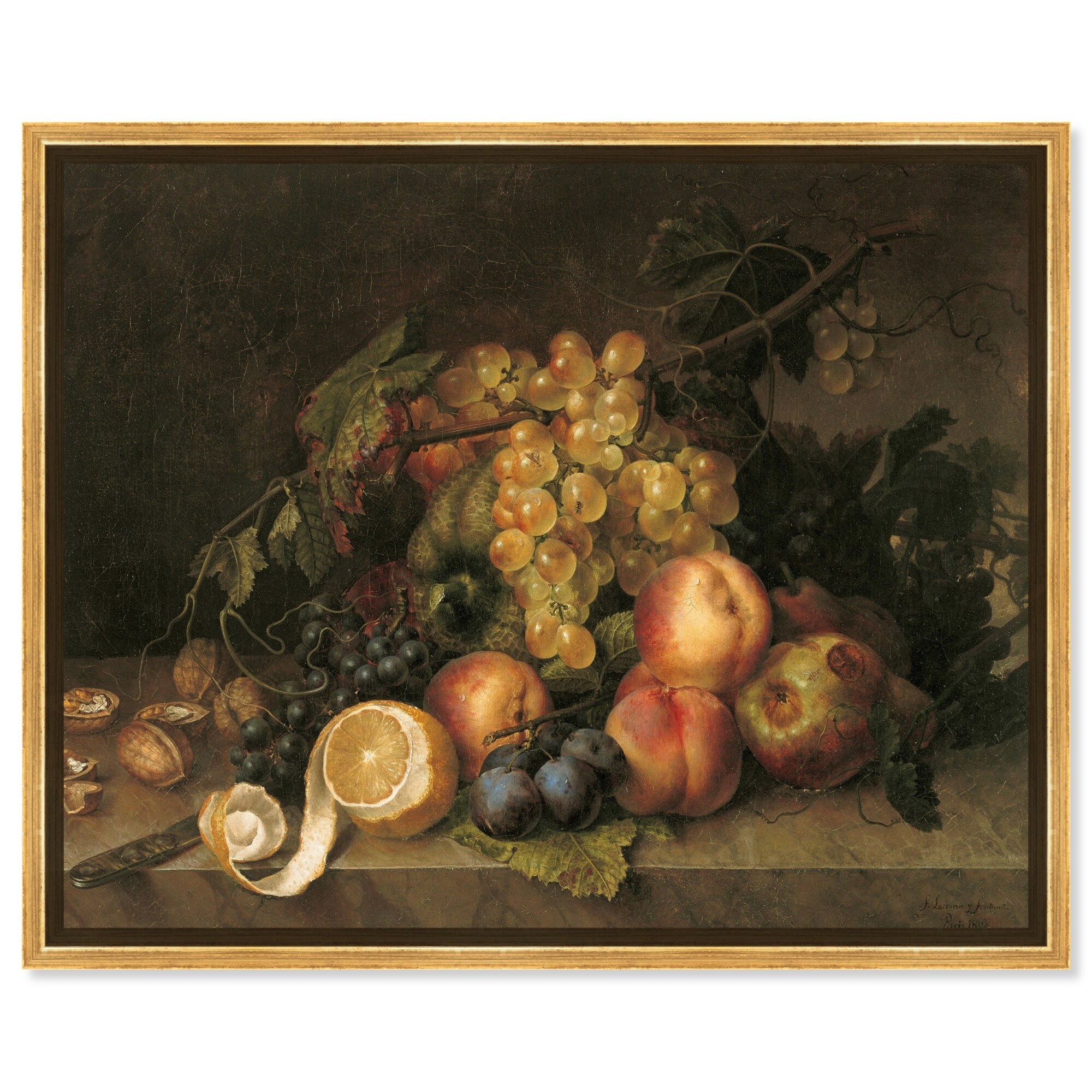 Still Life Canvas Vintage Kitchen Wall Art by Art Remedy