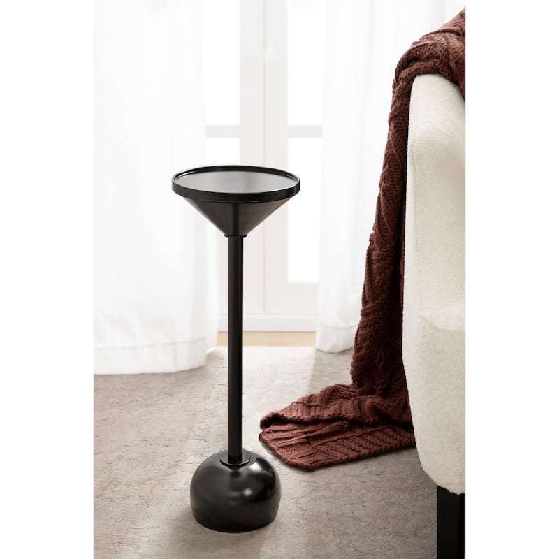 Kate and Laurel Frisk Metal Drink Table