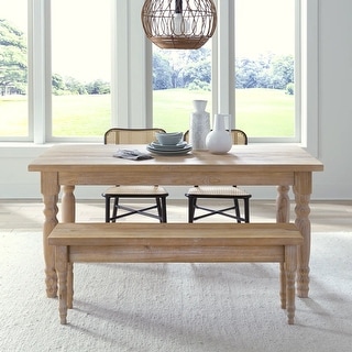 Valerie 63-inch Solid Wood Dining Table