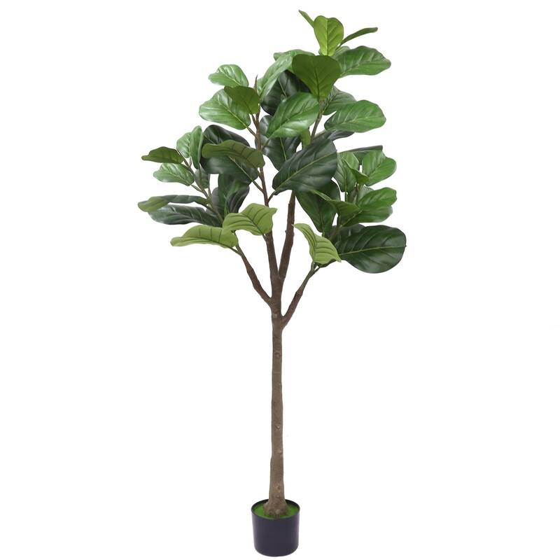 Artificial Tree Plants for Home Office Decor Living Room - A
