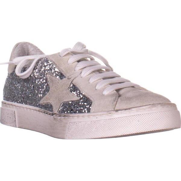 steve madden silver sparkly sneakers